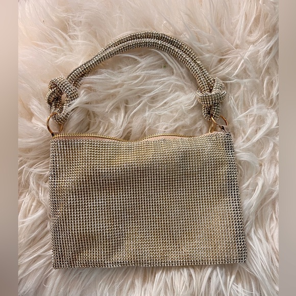 Gold Sequin Purse/Clutch - Picture 3 of 8